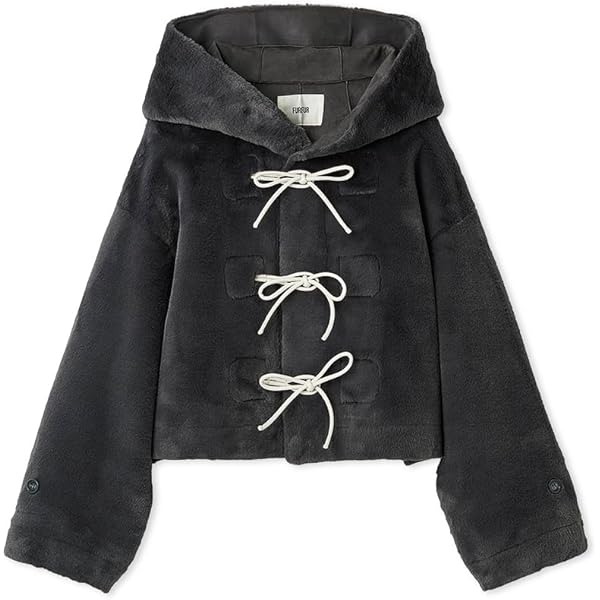 Amazon | [ファーファー] バイカラーツイードスタジャン RWFJ241035