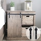 HomeDeco Hardware ドアレール ミニタイプ ドア 室内ドア 内装ドア トラック レール 軌道 片引き戸 建具リフォーム インテリア キャビネット 扉 6 FT (1.83メートル） シ