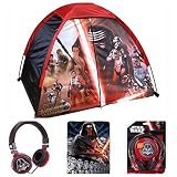 Disney Star Wars Kids 3 Piece Indoor / Outdoor Camp Set - Play Tent, Plush Blanket & Headphones [並行輸