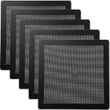 Gavit PC ケースファン 防塵 マグネット グリル メッシュ ファン ダストフィルター 140mm 5枚セット