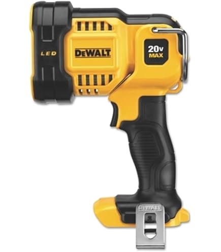 DEWALT DCL043 20V MAX LED スポットライト 本体 Amazon.co.jp: DCL043 DeWalt 20V MAX Jobsite LED スポットライト