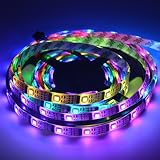 Yaqing Lighting 16.4ft/5M WS2801 Addressable LED Strip Development Ambilight TV 32leds/m 5050 RGB 12