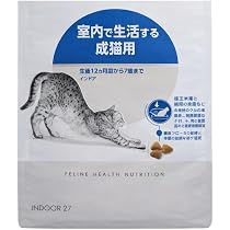 Amazon | 室内で生活する猫 インドア 2Kg 室内猫用 キャットフード 成