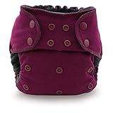 Ecoposh OBV Pocket Fitted Cloth Diaper, Boysenberry by Kanga Care