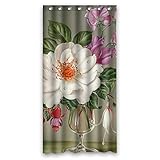 Bestdecorhouses Bath Curtains Width X Height / 36 X 72 Inches / W * H 90 By 180 Cm(fabric) Nice Choi