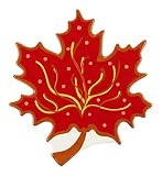 Coton Colors Decorative Red Leaf Attachment, Big