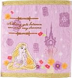 丸眞 ハンドタオル ディズニー 塔の上のラプンツェル 34×36cm ウォーター ラプンツェル 綿100% 2005084000