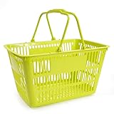 買い物カゴ 11L スモールサイズ ショッピングバスケット ピンク