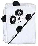 Extra Large 40x30 Absorbent Hooded Towel, Panda, Frenchie Mini Couture by Frenchie Mini Couture [並行輸