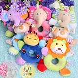 赤ちゃんの最初Wrist Rattle学習Stuffed Animal