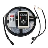 XKTTSUEERCRR 5M 16.4 FEET 5050 RGB Dream color 6803 IC LED Strip Light Waterproof & 133 Change RF Re