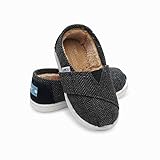 【TOMS】トムス CLASSIC BLACK WOOL HERRINGBONE キッズ/ベビースリッポン (T6(13cm)) [並行輸入品]