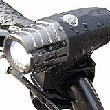 Zehui防水2つUSB充電式自転車ライト、超明るいフロントライトとLEDバイクテールライトセット、splash-proofと簡単にインストール&削除サイクリングの安全懐中電灯