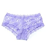 (ハンキーパンキー)Hanky panky シグネチャーレースボーイショーツ ボーイレングス 4812P hyacinth XS Size [並行輸入品]