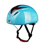 SunniMix ヘルメット 子供用 成人 学生 キッド スノーボード ローラースケート インラインスケート 自転車 全3色 - 青
