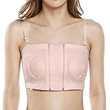 kaluoハンズフリービスチェソフトBreastpump Bra for緩める---調節可能なPumping授乳ブラ カラー: ピンク