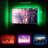 RGB TV LED Back Lights USB Powered LED TV Lighting for 60" to 75" HDTV Television Home Movie Theater