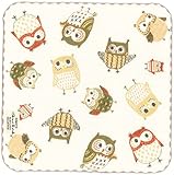 シンジカトウ ふくろうの森 タオルチーフ チャッティング SKTC145-01