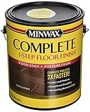 Minwax 672050000 67205 1 GサテンAgedレザーComplete 1-step床仕上げ