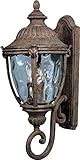 Maxim Lighting 40285WGET, Morrow Bay VX 3-Light Outdoor Wall Lantern, Earth Tone [並行輸入品]