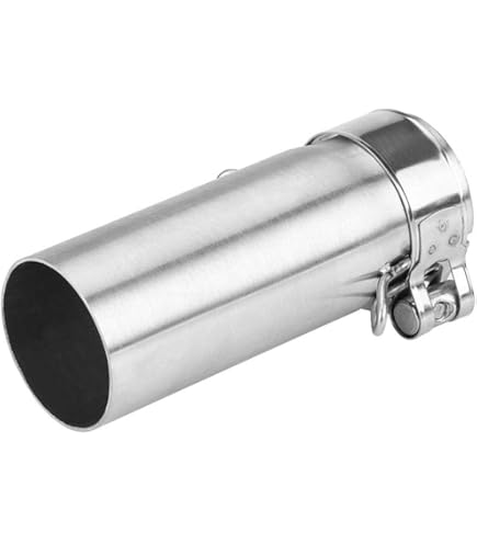 Amazon | SHARKROAD 4.4インチブラックメガホンスリップオンマフラー