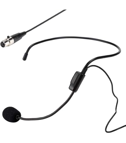 Amazon.co.jp: ベージュ ヘッドセット マイク、無指向性コンデンサー
