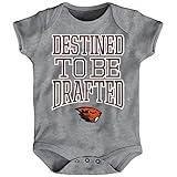 OuterStuff NCAA 新生児用 幼児用 Destined ボディスーツ 3-6 Months グレイ