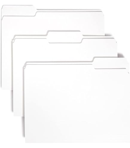 Black Office Folders Russell+Hazel Black File Folders - 12 Count, 11.75 ...