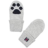 Polarn O Pyret Little BearフリースMitts (新生児) カラー: グレー