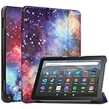 Gosento For New Fire HD 8 ケース (2024年発売)スタンド機能付き 開閉式三つ折薄型スタンドケース PUレザー Fire HD 8/Fire HD 8 Plus 2024 第12世代 ８インチ カバー (YHX）