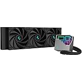 DEEPCOOL 3次元鏡面デザインのポンプブロック搭載360mm簡易水冷クーラー [LT720]