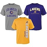 NBA Youth Boys 8 – 20 Lakers 3piece Teeセット パープル