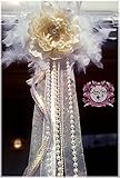 ★ふわふわファーと流れるようなパールがエレガントヘアアクセ【The Belle Of The Ball】ベル・オブ・ボール