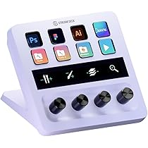 Elgato Stream Deck + White オーディオミキサー ライブ制作用