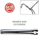 High Sierra 's Exclusiveすべてメタルシャワーアーム拡張子 – Lowers既存のシャワーヘッド/ハンドヘルドシャワーユニット HS-SX-CH