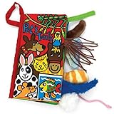 Tonsee 赤ちゃん おでかけ布えほん 知育玩具 動物の尾 布のおもちゃ アクティビティブック