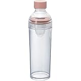 HARIO (ハリオ) フィルターインボトル ポータブル スモーキーピンク 樹脂製 縦横 400ml/1200ml 茶こし付き FIBP-40-SPR
