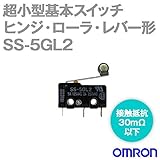 オムロン(OMRON) SS-5GL2 超小形基本スイッチ(高耐久性) (ヒンジ・ローラ・レバー形) はんだづけ端子 1cタイプ（双投形） NN