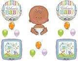 Welcome Baby 24 " Celebrate Baby Woodland FriendsベビーシャワーBalloons Decoration Supplies
