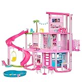 マテル(MATTEL) バービー(Barbie)ドリームハウス 3かいだてのおおきなすべりだいつきのおうち(ライトとサウンド) 映画「バービ