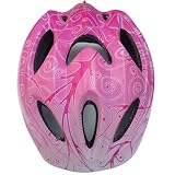 ヘルメット　Yumiki　12通気子供用自転車ヘルメット　軽量　頭に優しい　可愛い自転車、スケート用子供ヘルメット (ピンク)
