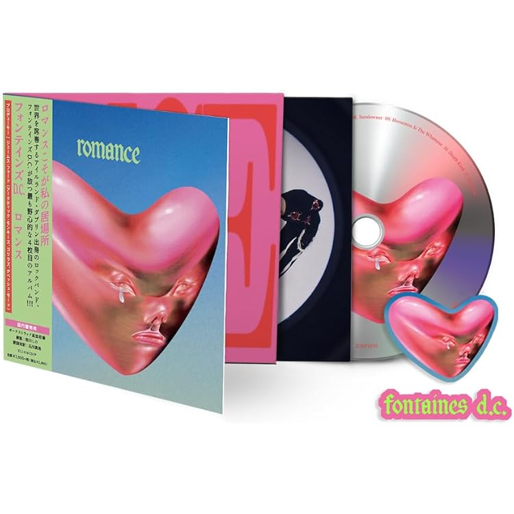 Fontaines D.C. romance 日本限定帯付きレコード FONTAINES DC
