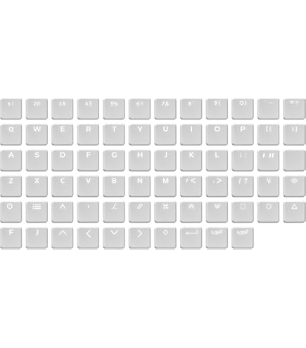 Amazon.co.jp: キーキャップ 無刻印、スリムキーボード キーキャップ