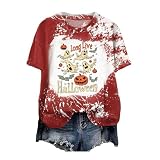 ハロウィン ｔシャツ レディース カボチャ パンプキン 幽霊 コスチューム コスプレ おもしろ 面白い 人気 仮装 かぼちゃ 衣装 半袖 丸首 大人用 トップス カジュアル tシャツ 大人 メンズ オレンジ 文化祭 派手 大きいサイズ 演出用