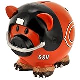 NFL Chicago Bears樹脂Large Thematic貯金箱
