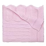 Elegant Baby 100% Cotton Sweater Knit Blanket, Fancy Texture, 30 X 40 by Elegant Baby [並行輸入品]