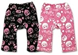 (パンダマニア)PANDA MANIA 【PANDA MANIA】 パンダマニア パンダちゃん総柄 ソフトフリース パンツ 80cm/90cm/95cm/100cm 90cm 本体ピンク