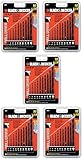 Black & Decker OEM 15557 10ピースドリルドライバービットSetQty割引 5-Pack 15557