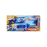 ハズブロ(Hasbro)ナーフ ロードアウト サイバーライト・ゴースト ブラスター、電池式LEDライト、アクセサリー4個、N1ダーツ24本付属、子供向けおもちゃ&ギフト、対象年齢8才以上 G1824 正規品