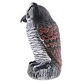 Flameer お庭の装飾　生き生き　フクロウの置物　案山子　害虫対策　作物保護　ガーデン　バルコニー　　